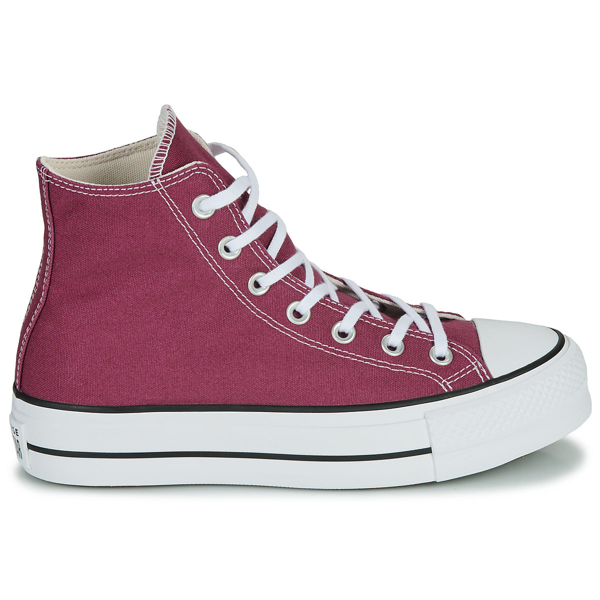 Sneakers alte Donna Converse CHUCK TAYLOR ALL STAR LIFT Rosa