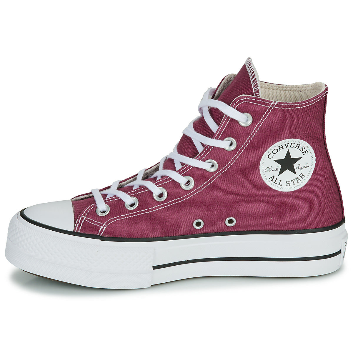 Sneakers alte Donna Converse CHUCK TAYLOR ALL STAR LIFT Rosa