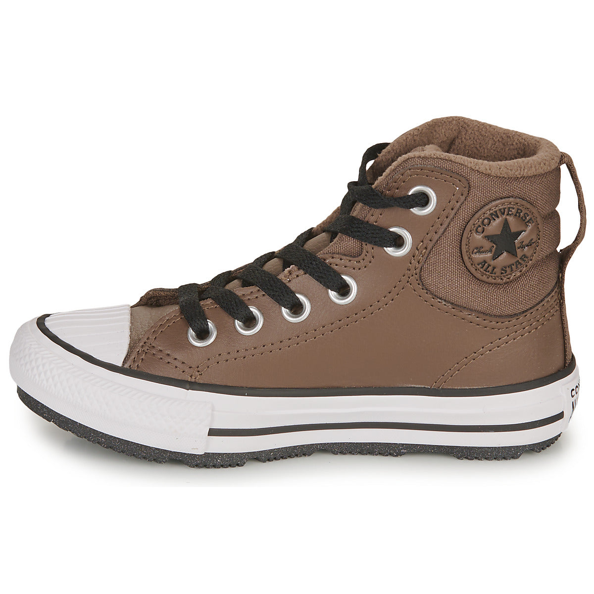 Scarpe bambini ragazzo Converse CHUCK TAYLOR ALL STAR BERKSHIRE BOOT FLEECE LINED Marrone