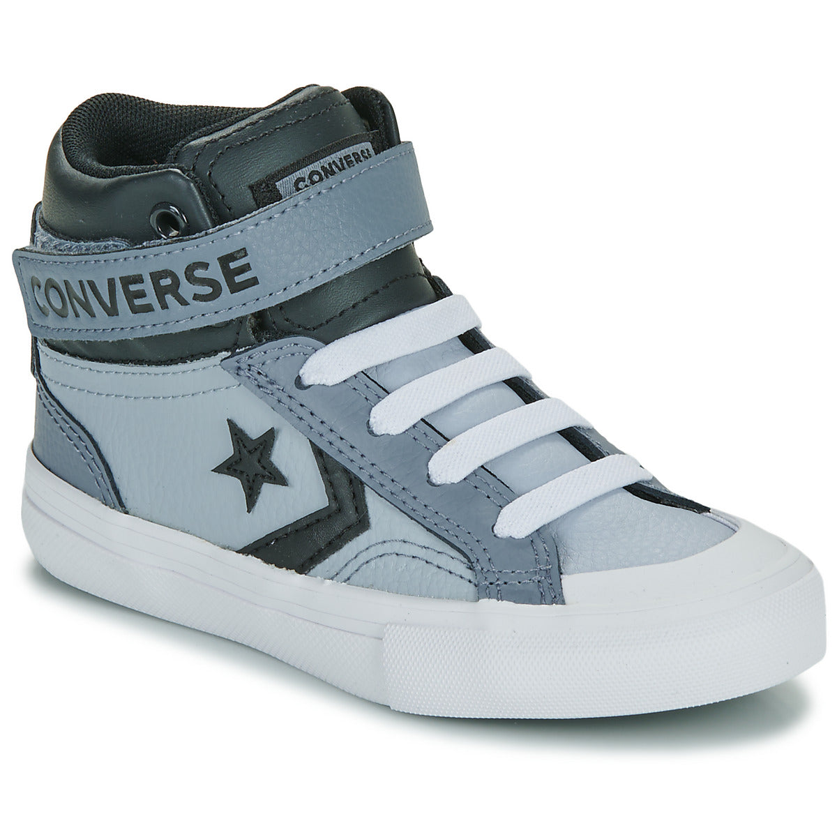 Scarpe bambini ragazzo Converse  PRO BLAZE STRAP VINTAGE ATHLETIC  Grigio