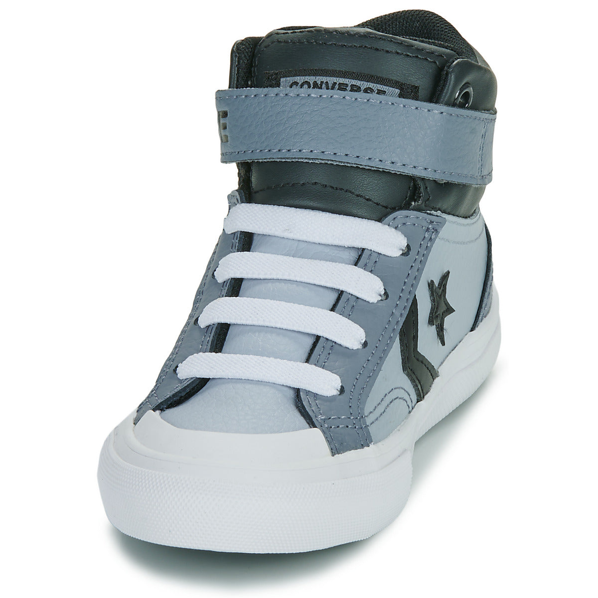 Scarpe bambini ragazzo Converse  PRO BLAZE STRAP VINTAGE ATHLETIC  Grigio