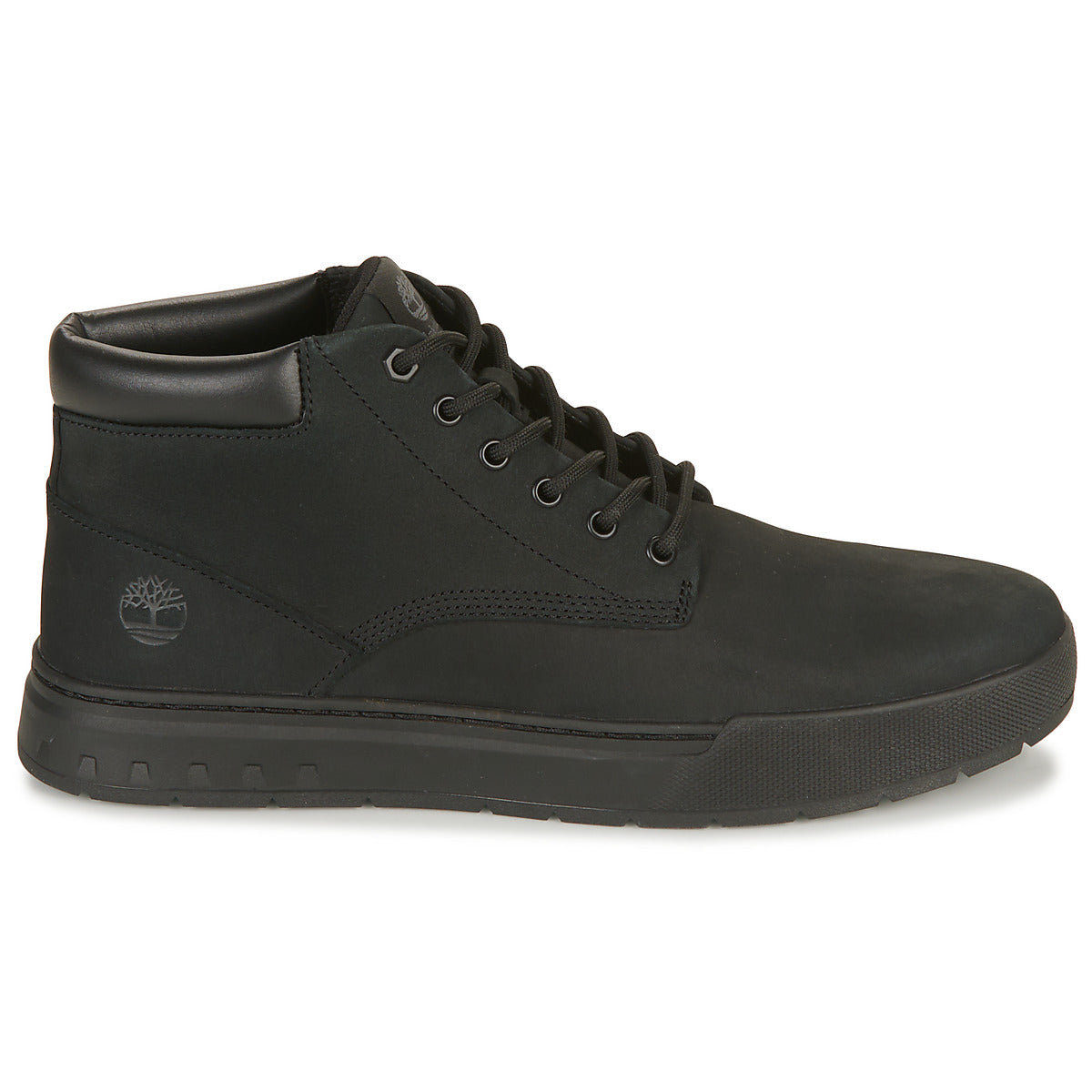 Sneakers alte Uomo Timberland MAPLE GROVE LEATHER CHUKKA Nero
