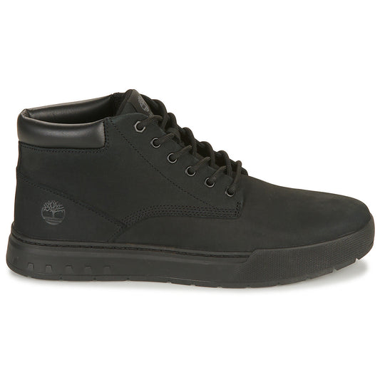 Sneakers alte Uomo Timberland MAPLE GROVE LEATHER CHUKKA Nero