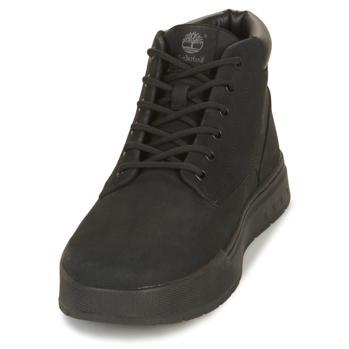 Sneakers alte Uomo Timberland MAPLE GROVE LEATHER CHUKKA Nero