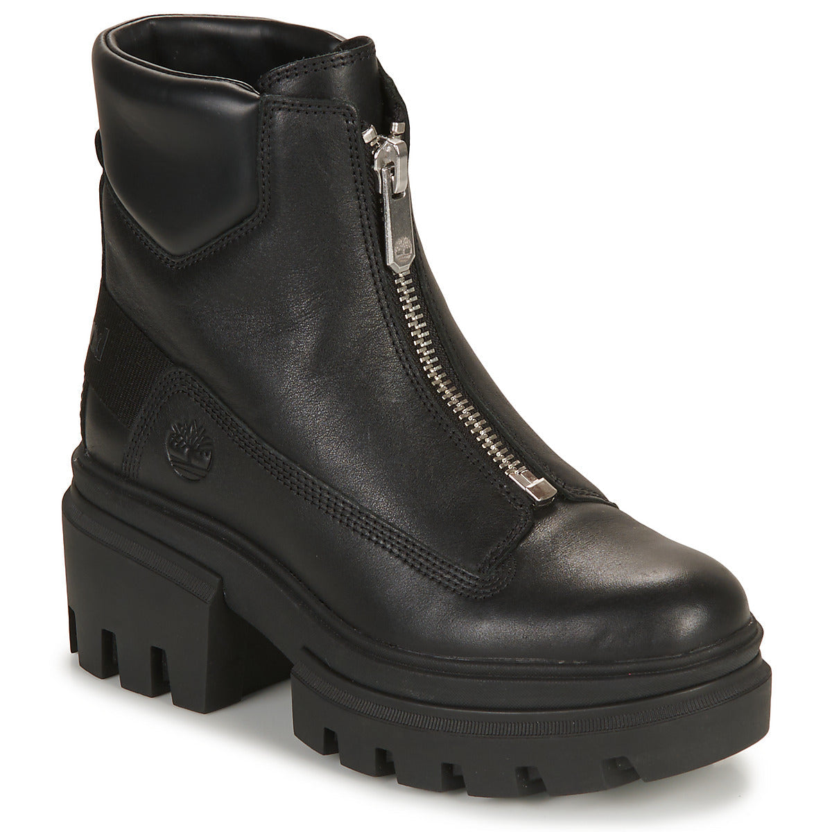 Stivaletti Donna Timberland EVERLEIGH BOOT FRONT ZIP Nero