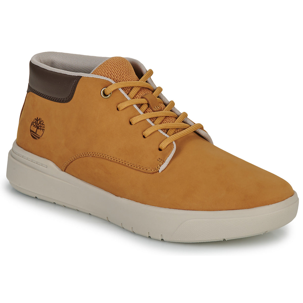 Sneakers alte Uomo Timberland  SENECA BAY LEATHER CHUKKA  Marrone