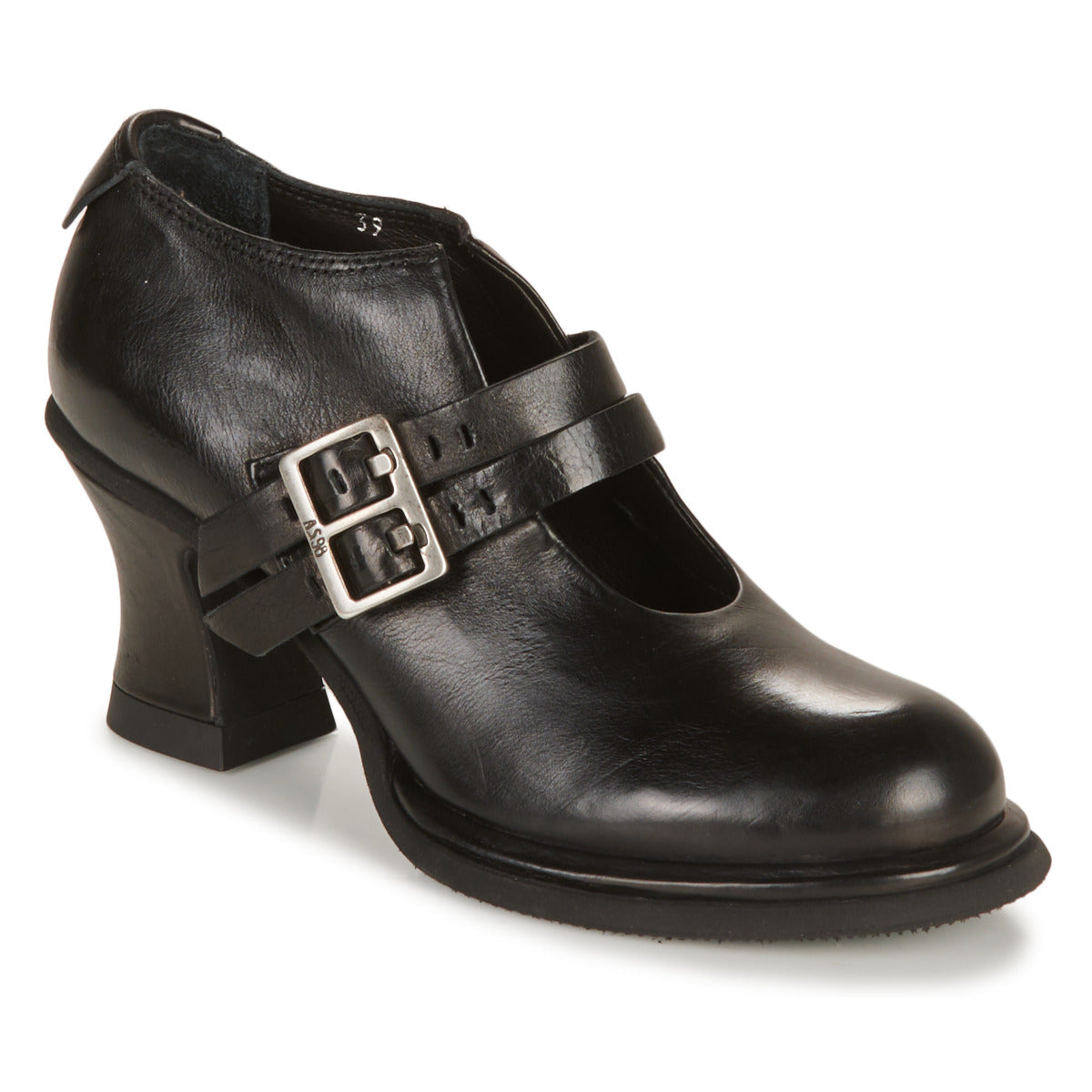 Scarpe Donna Airstep / A.S.98  NELLY BUCKLE  Nero