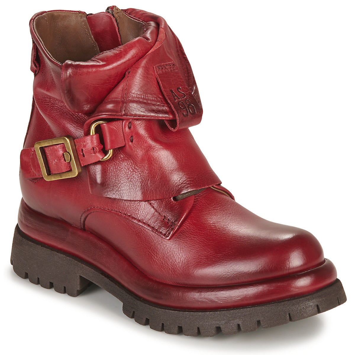 Stivaletti Donna Airstep / A.S.98  DIBLA BUCKLE  Rosso