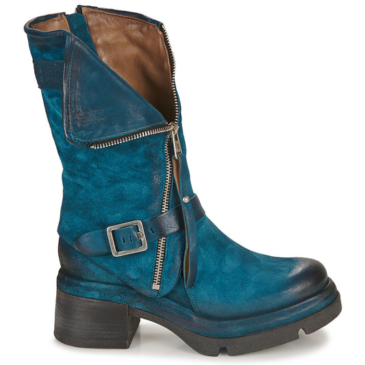 Stivaletti Donna Airstep / A.S.98  EASY ZIP  Blu