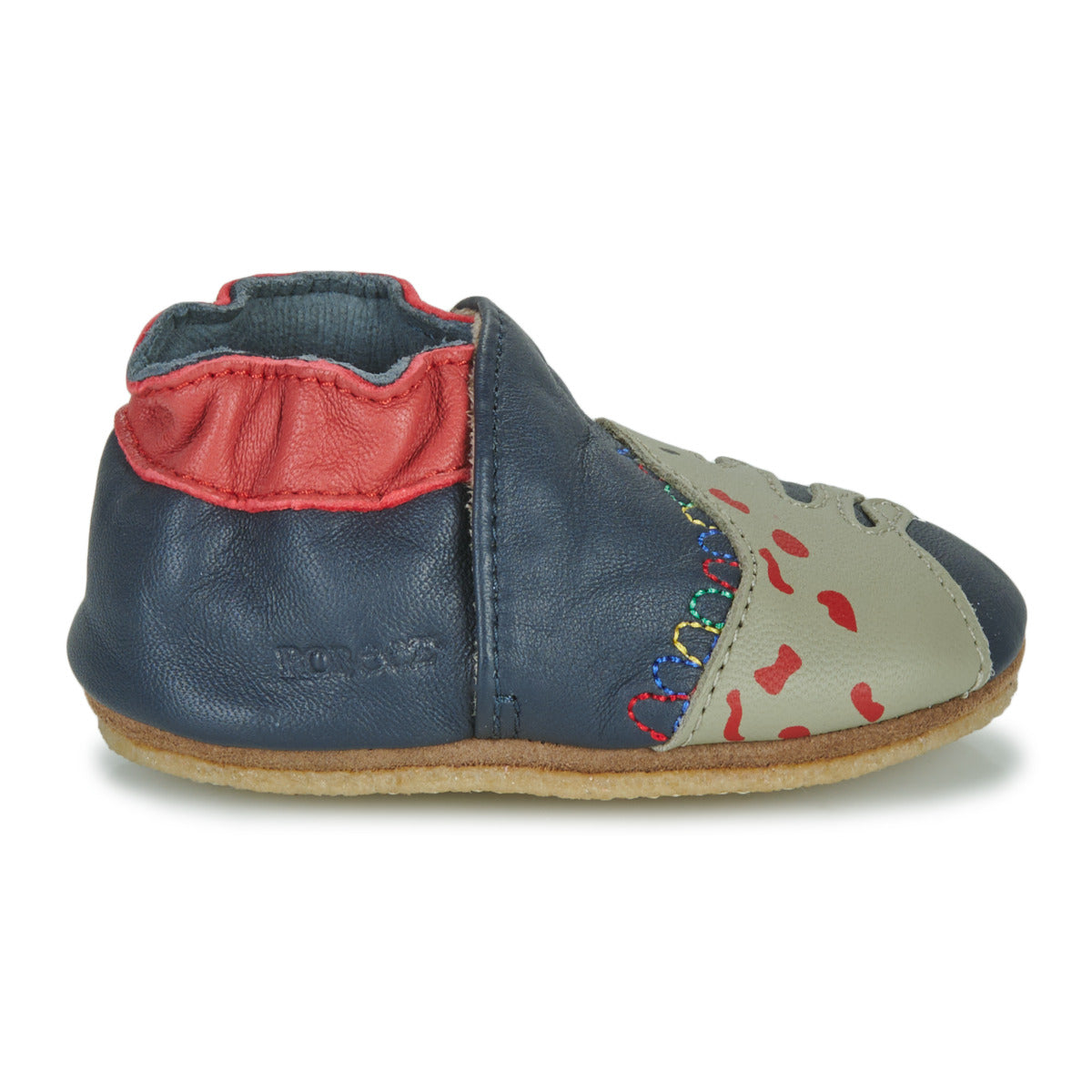 Pantofole bambini ragazzo Robeez CRETACE STAR Marine