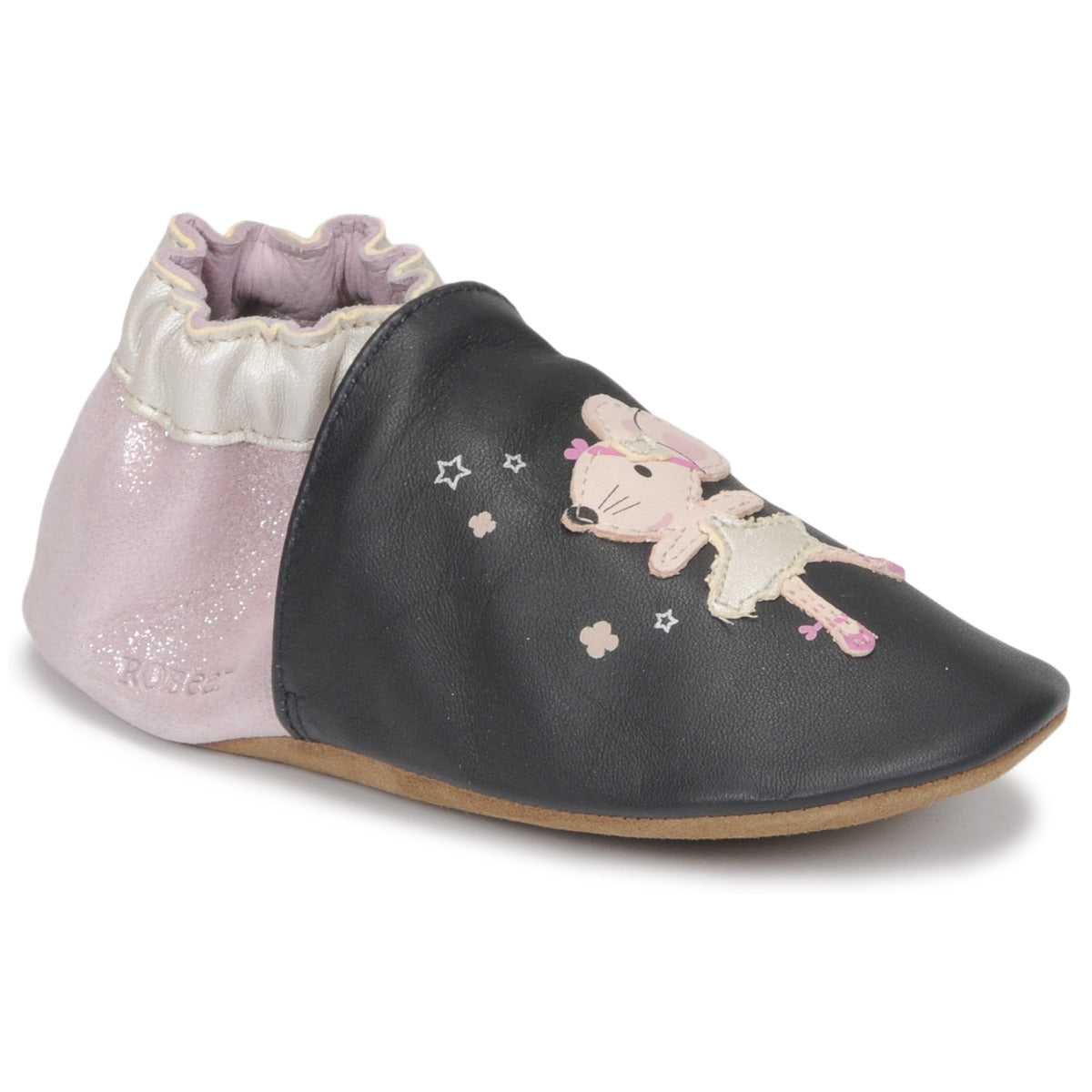 Pantofole bambini ragazza Robeez  DANCING MOUSE  Blu