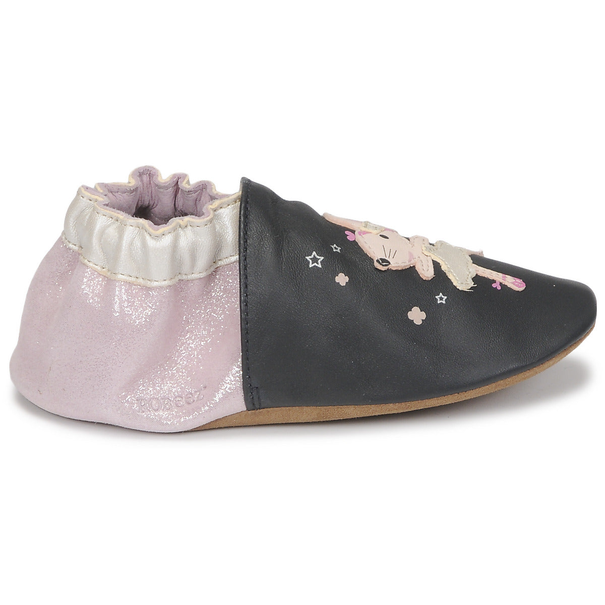 Pantofole bambini ragazza Robeez  DANCING MOUSE  Blu