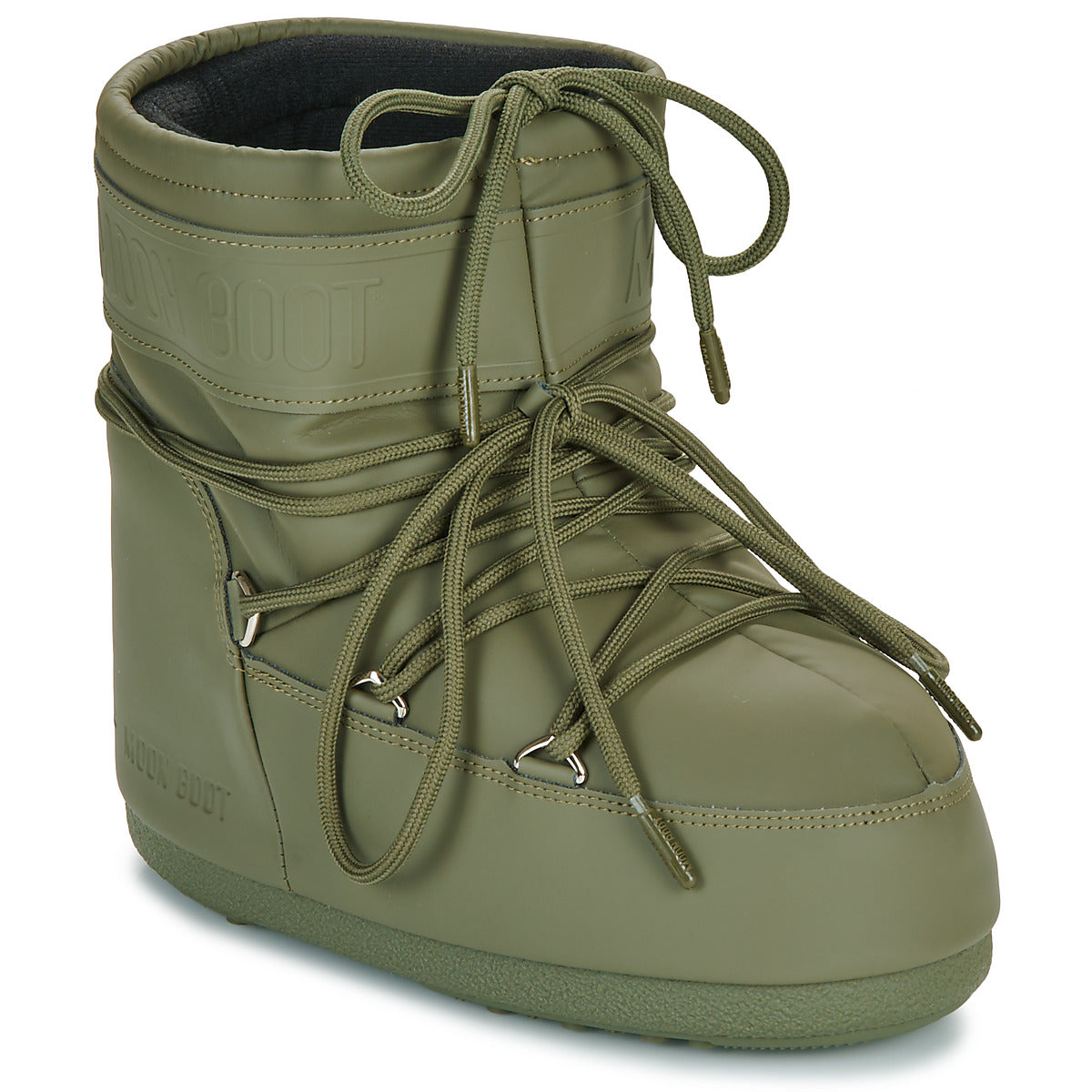 Scarpe da neve Donna Moon Boot MB ICON LOW RUBBER Verde