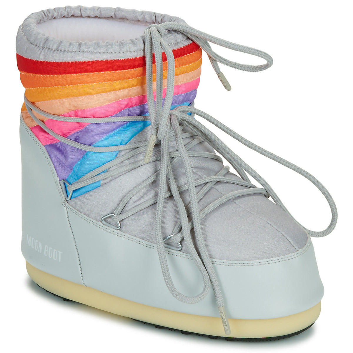 Scarpe da neve Donna Moon Boot MB ICON LOW RAINBOW Multicolore