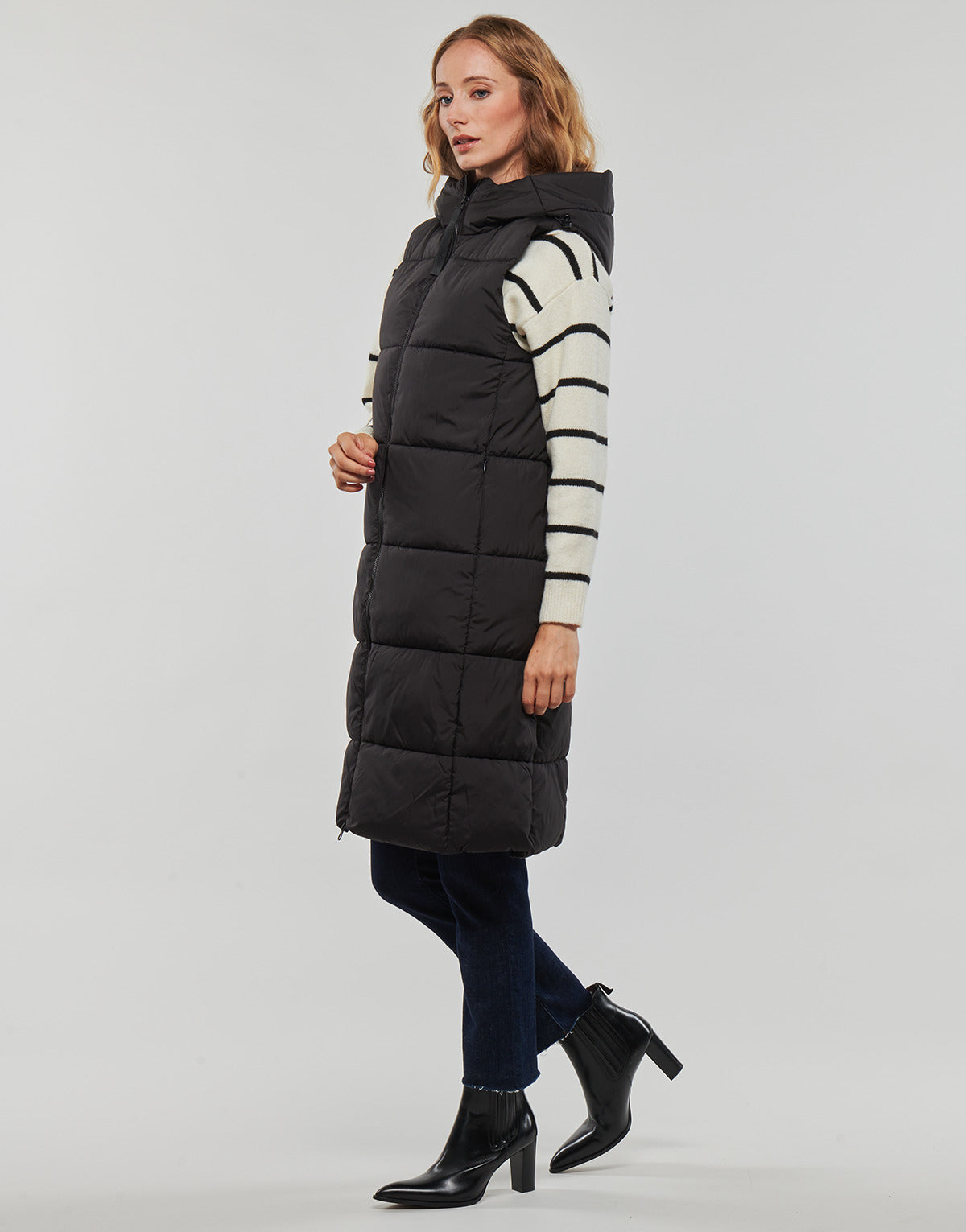 Piumino Donna Esprit  Logo Cosy Puffer  Nero