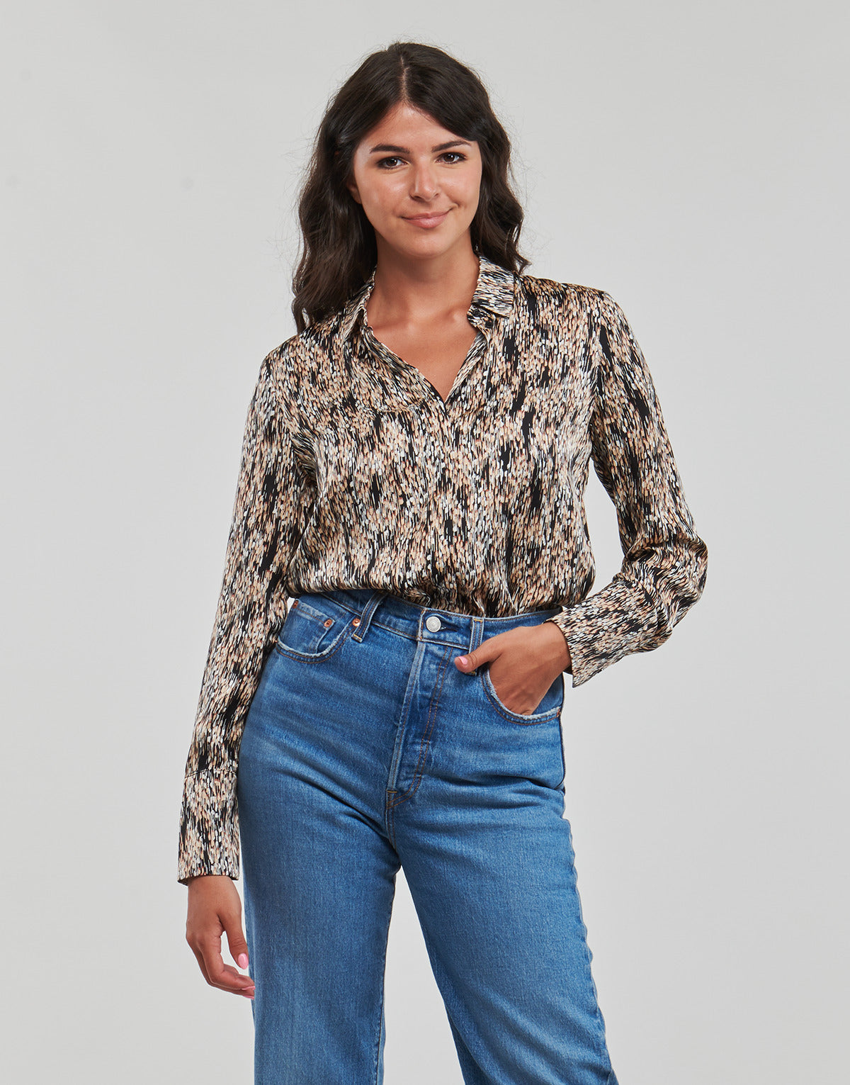 Camicetta Donna Esprit  visc sateen  Multicolore