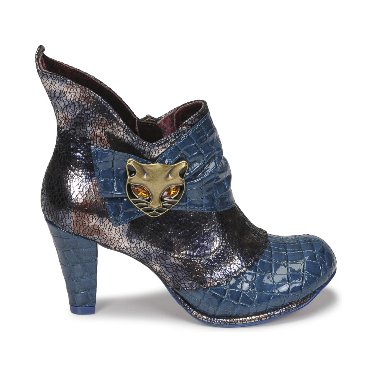 Stivaletti Donna Irregular Choice MIAOW Marine