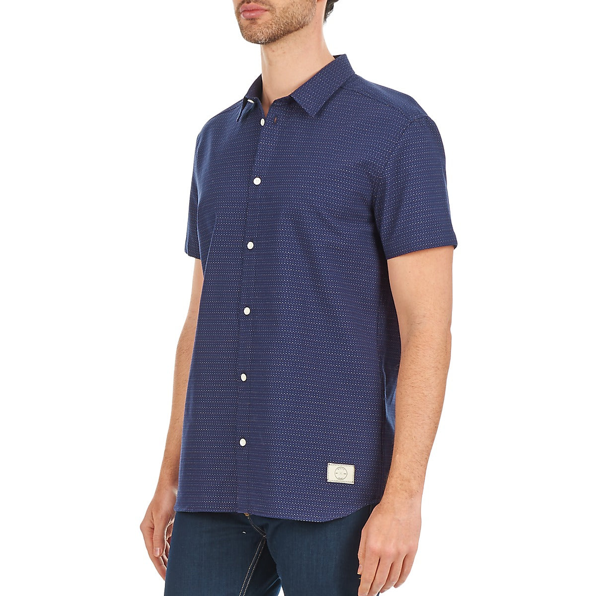 Camicia a maniche corte Uomo Suit DAN S Blu