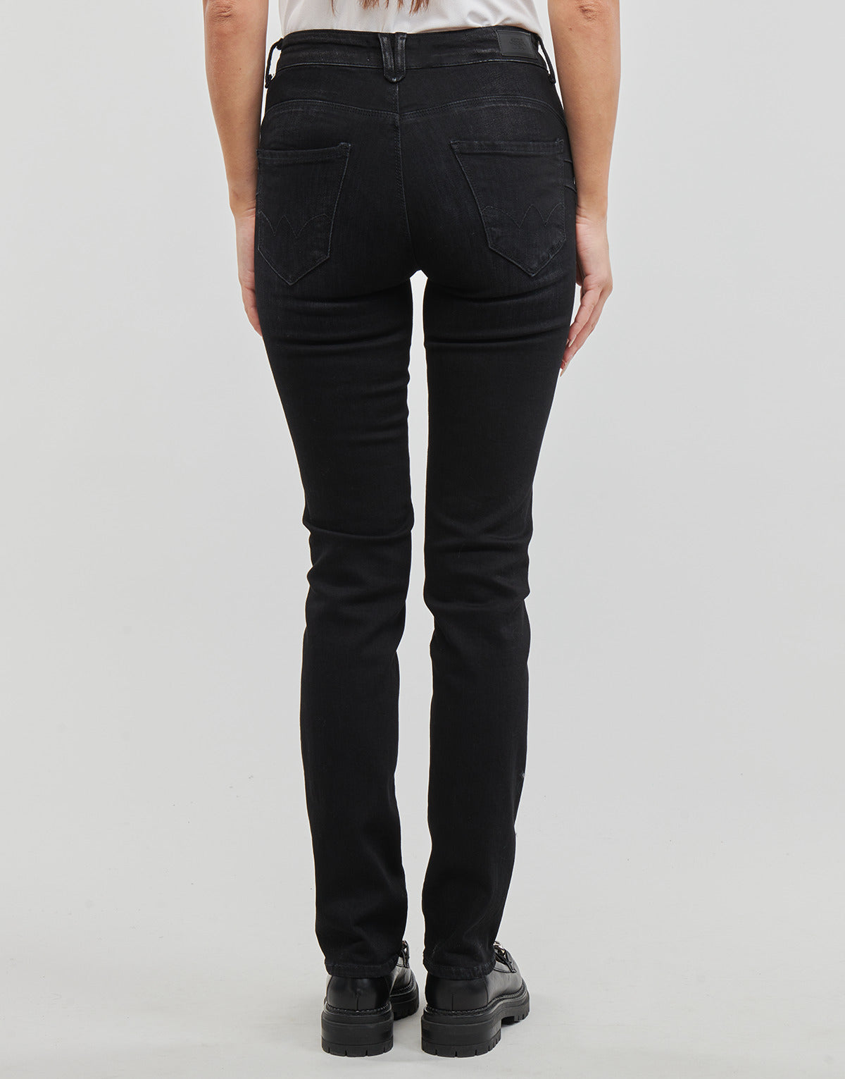Jeans Donna Le Temps des Cerises  PULP HIGH REGULAR  Nero
