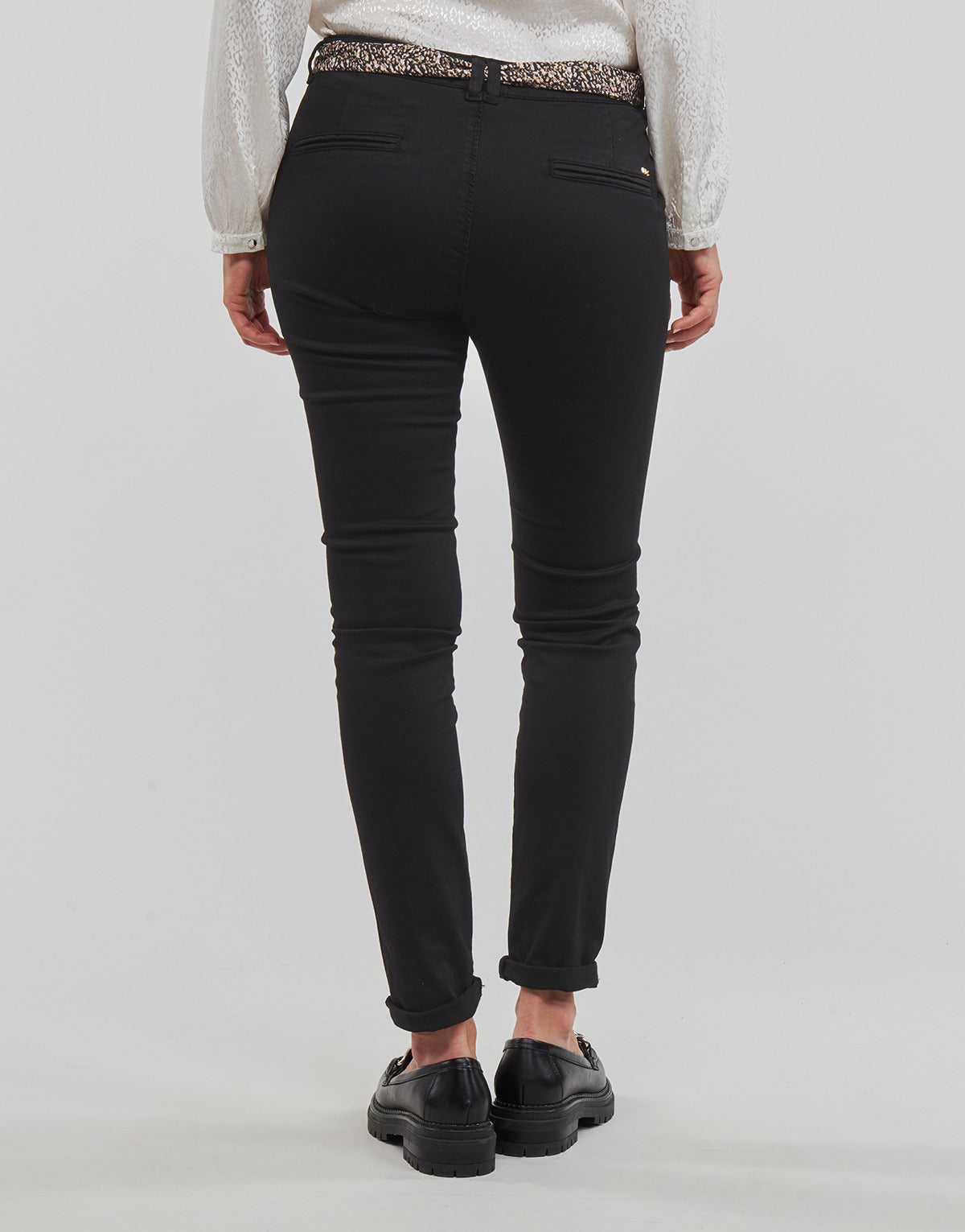 Pantalone Chino Donna Le Temps des Cerises  DYLI  Nero