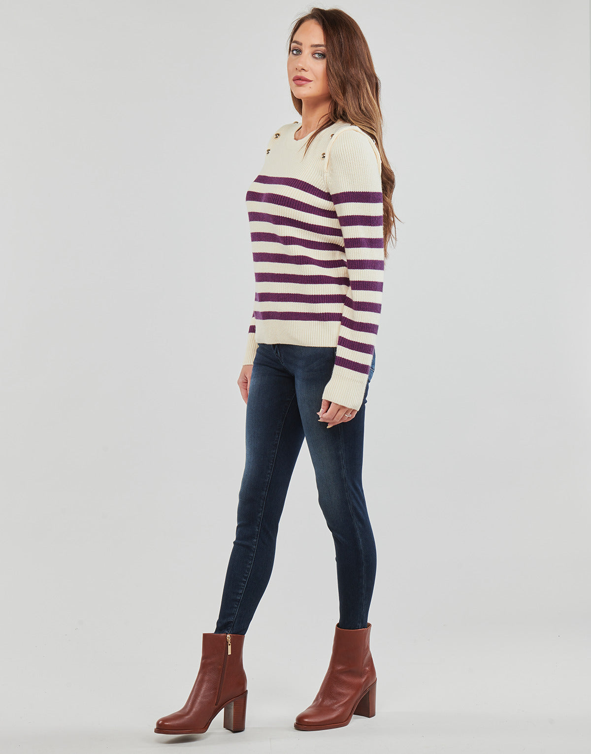 Maglione Donna Le Temps des Cerises  FANIA  Beige