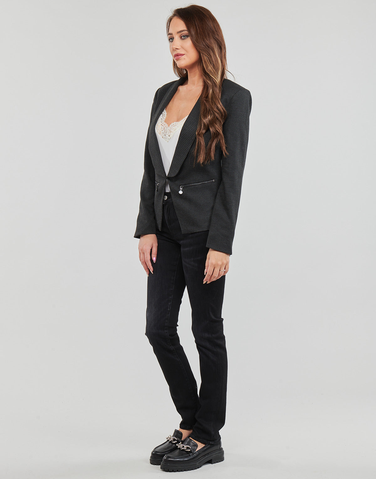 Giacca Donna Le Temps des Cerises  HELMIE  Grigio