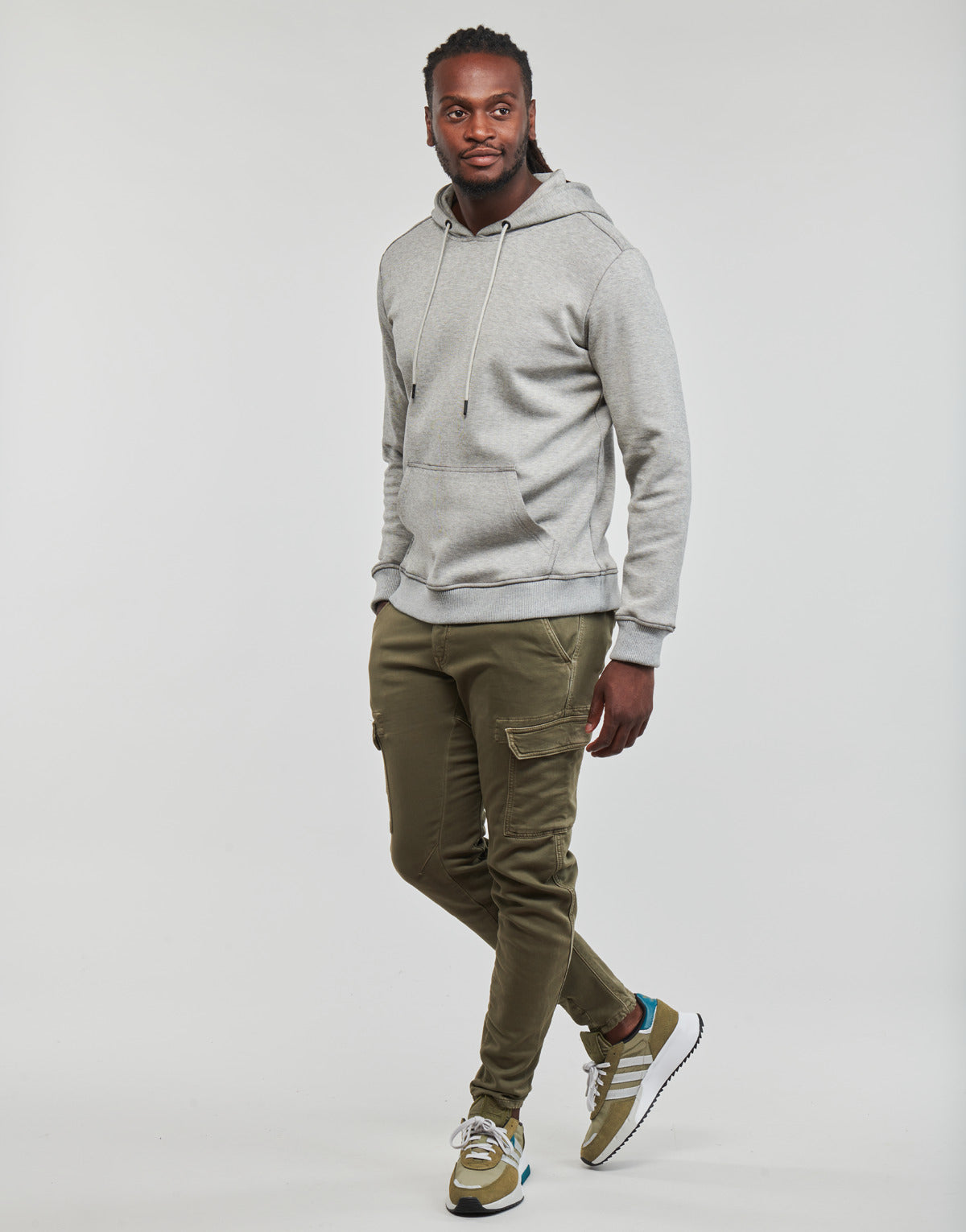 Pantalone Cargo Uomo Le Temps des Cerises PHKOGE000WPIG Kaki