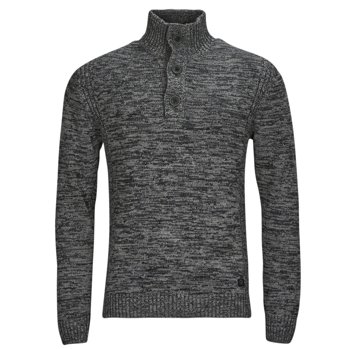 Maglione Uomo Petrol Industries MEN KNITWEAR COLLAR Grigio