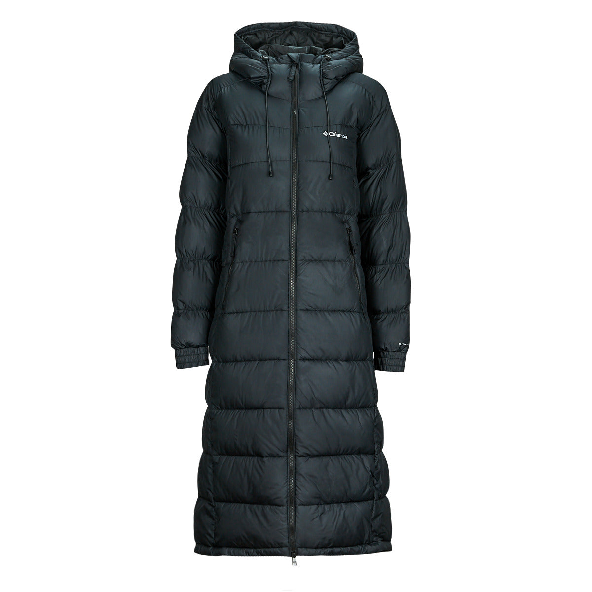 Piumino Donna Columbia  PIKE LAKE LONG JACKET  Nero
