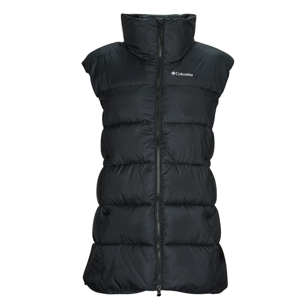 Piumino Donna Columbia Puffect Mid Vest Nero