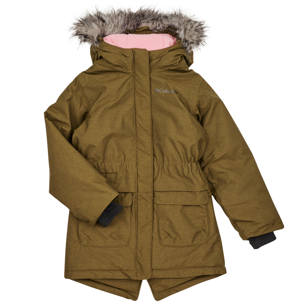 Parka ragazza Columbia Nordic Strider Kaki