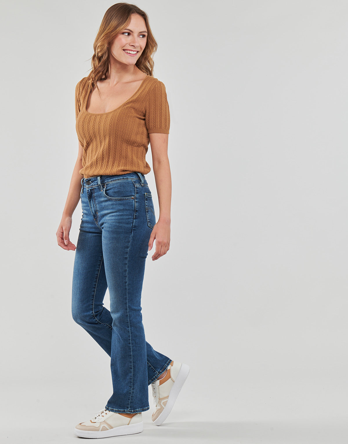 Jeans Bootcut Donna Levis  725 HIGH RISE BOOTCUT  Blu