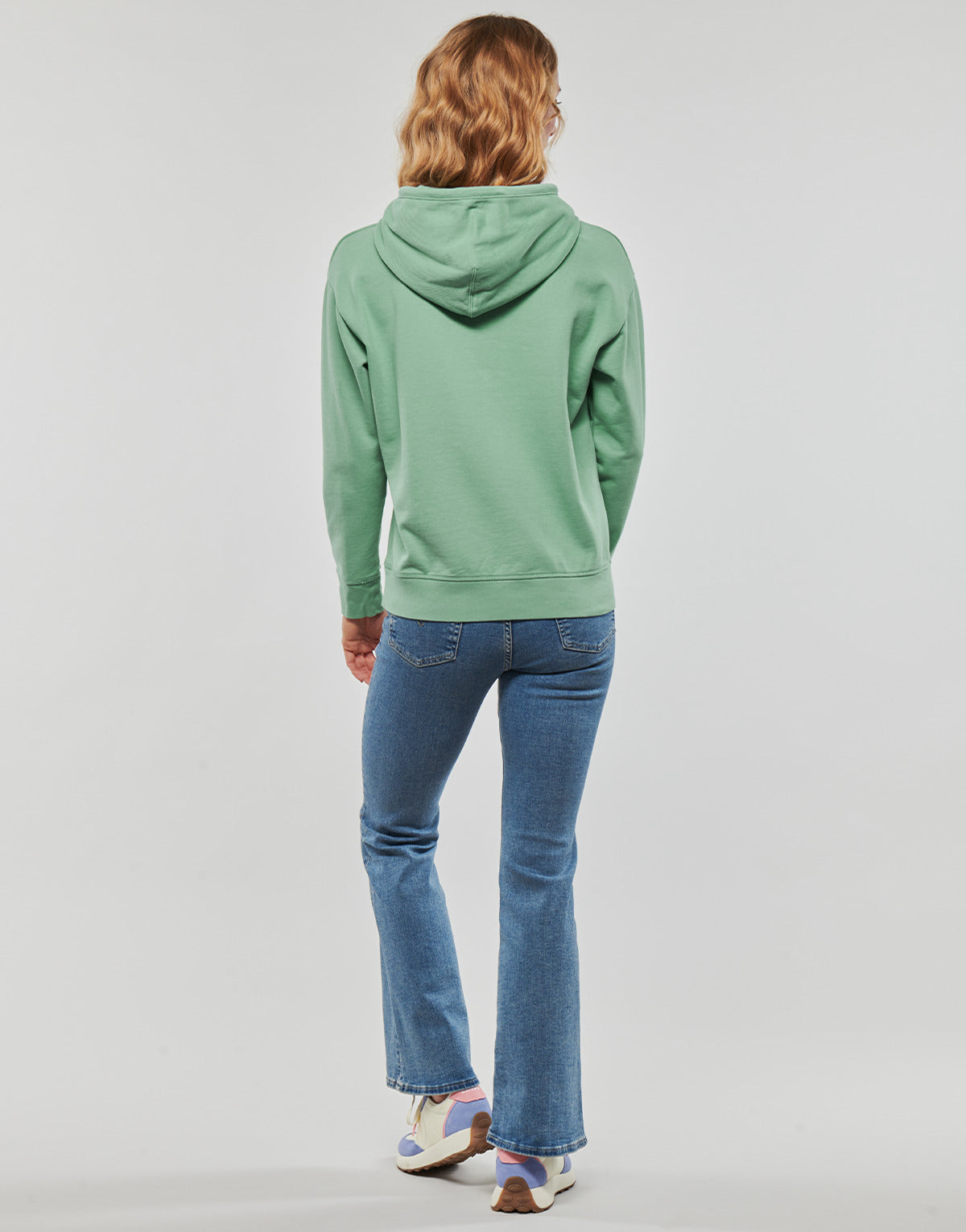 Felpa Donna Levis  STANDARD HOODIE  Verde