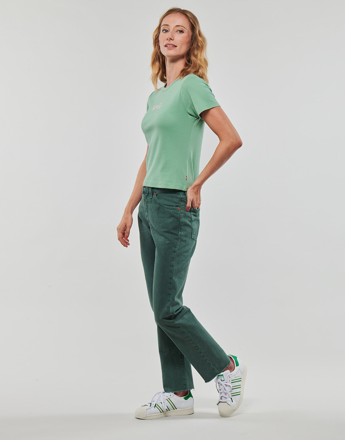 T-shirt Donna Levis GRAPHIC RICKIE TEE Blu