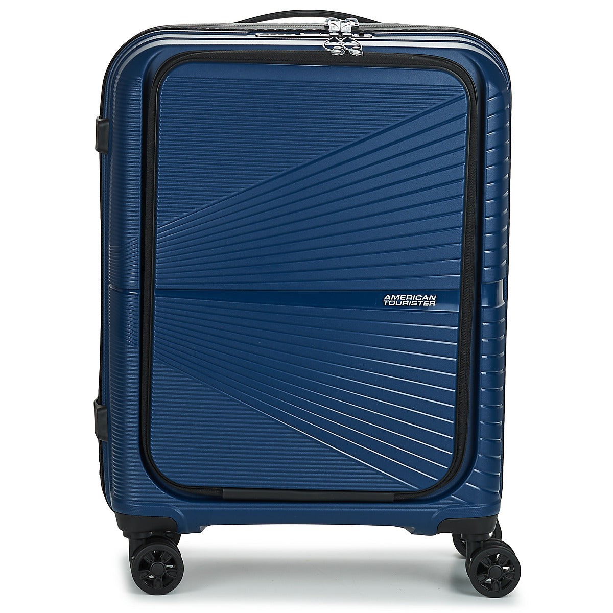 Valigia rigida Uomo American Tourister  AIRCONIC SPINNER 55/20 FRONTL. 15.6"  Marine