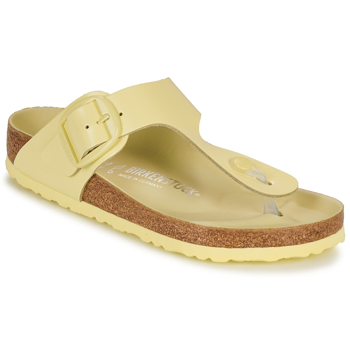 Infradito Donna BIRKENSTOCK  GIZEH BIG BUCKLE  Giallo