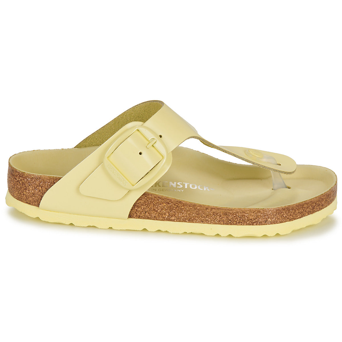 Infradito Donna BIRKENSTOCK  GIZEH BIG BUCKLE  Giallo