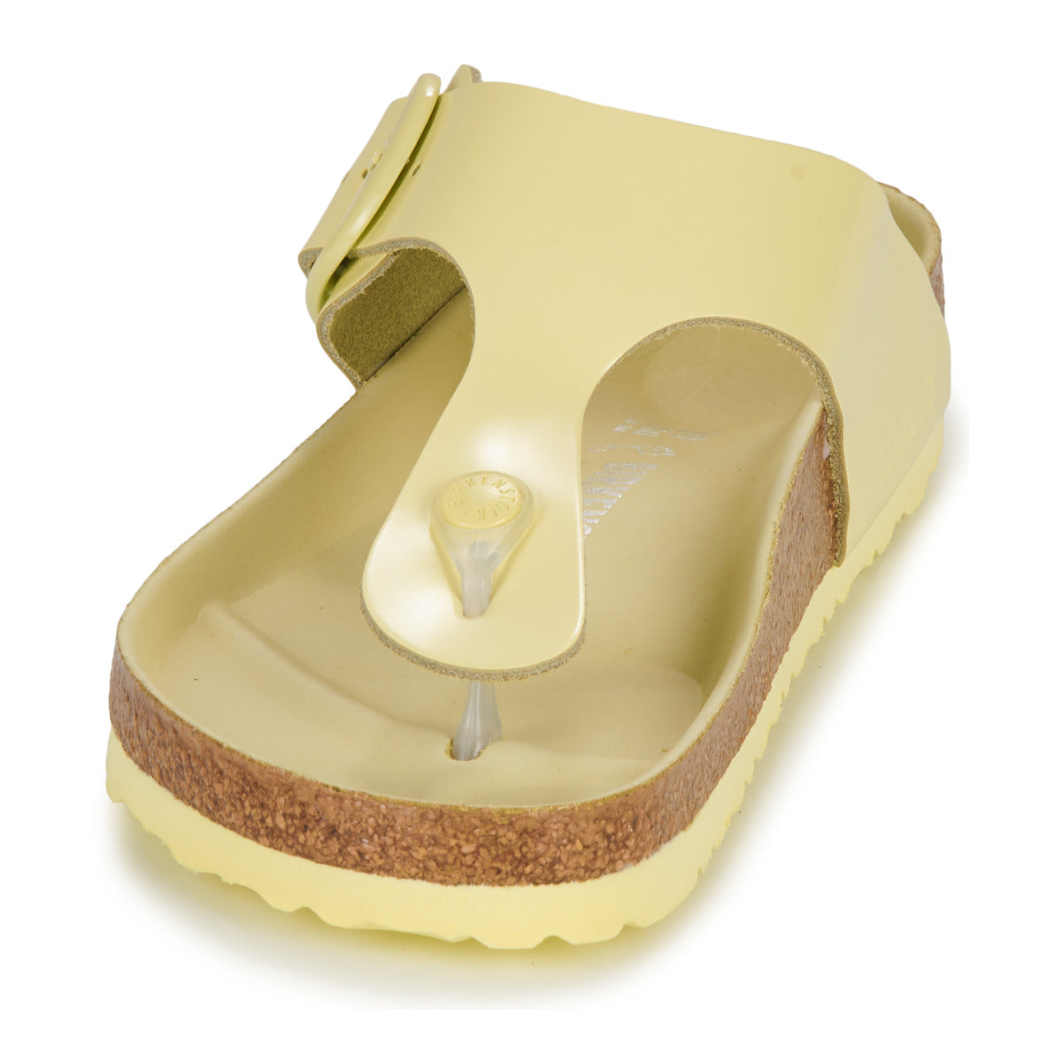 Infradito Donna BIRKENSTOCK  GIZEH BIG BUCKLE  Giallo