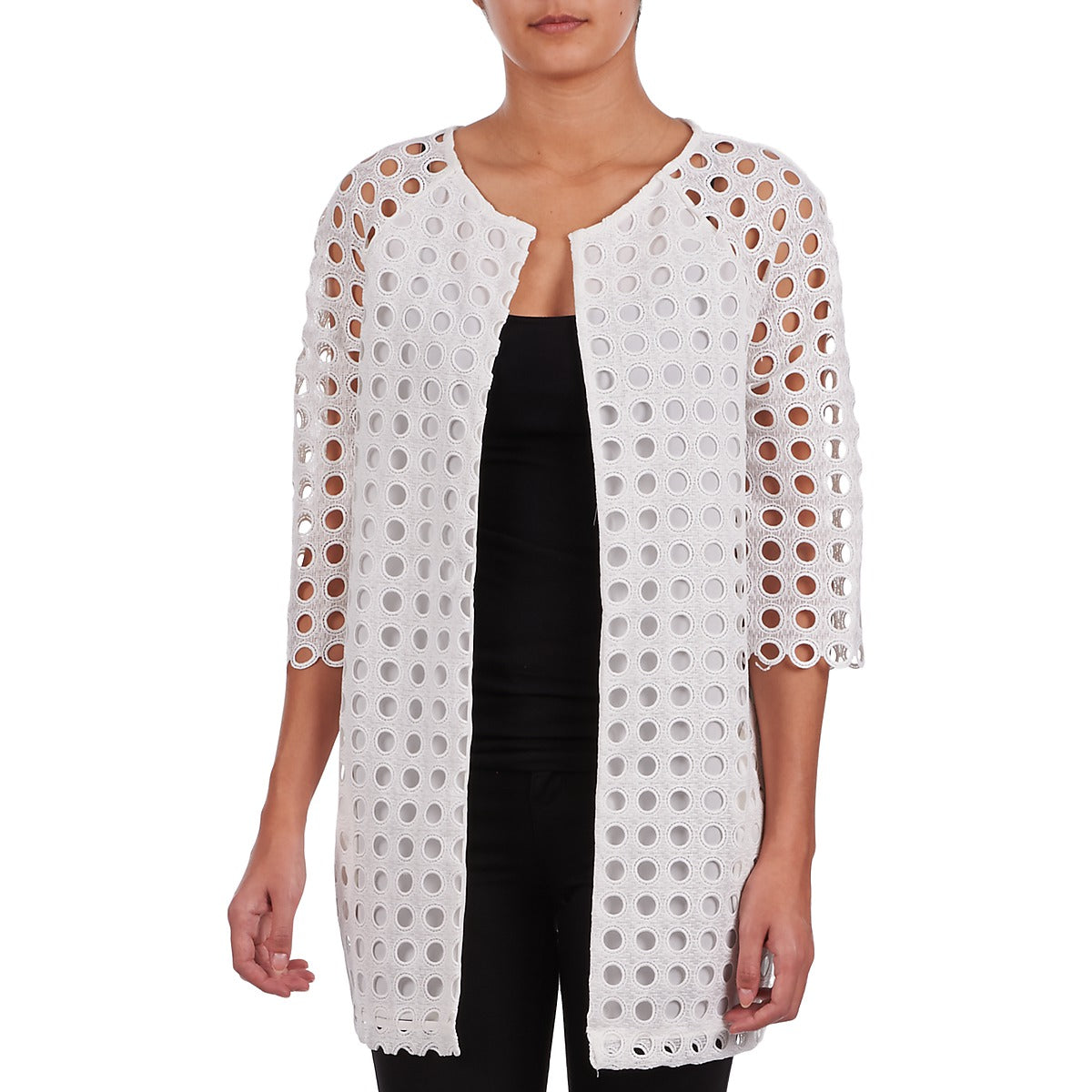 Mantella Donna Brigitte Bardot BB44197 Bianco