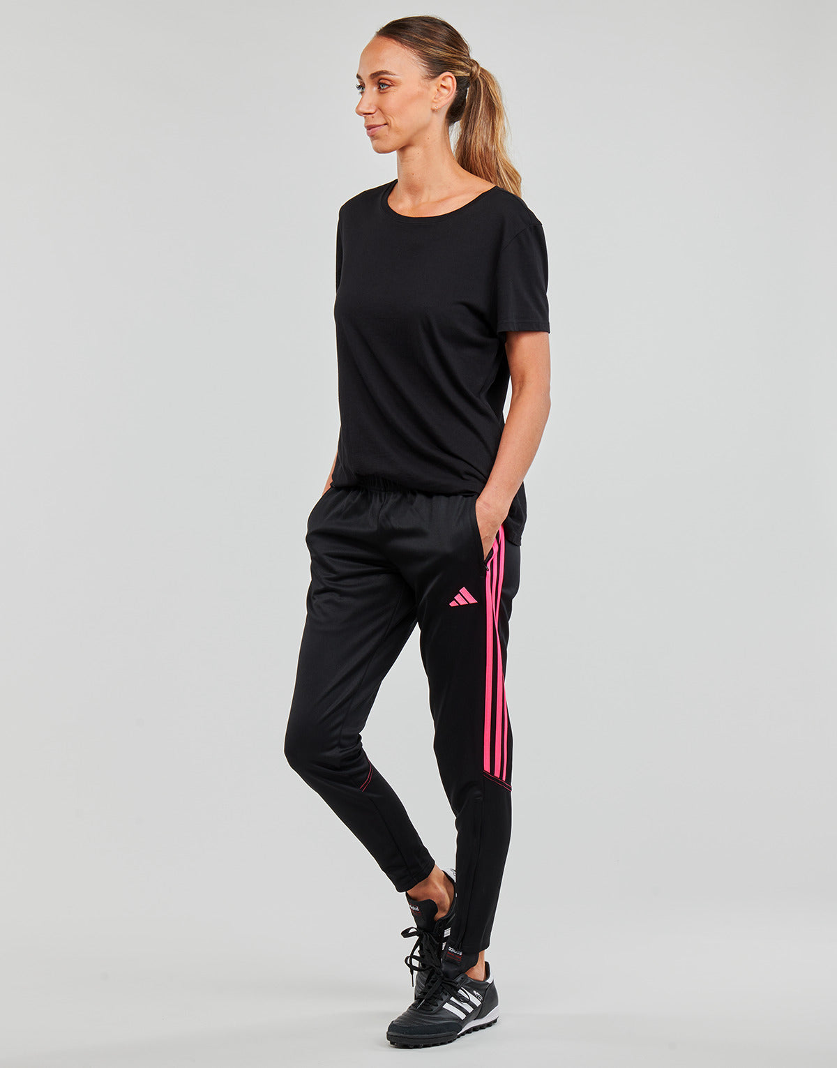 Pantaloni Sportivi Donna adidas TIRO23 CBTRPNTW Nero