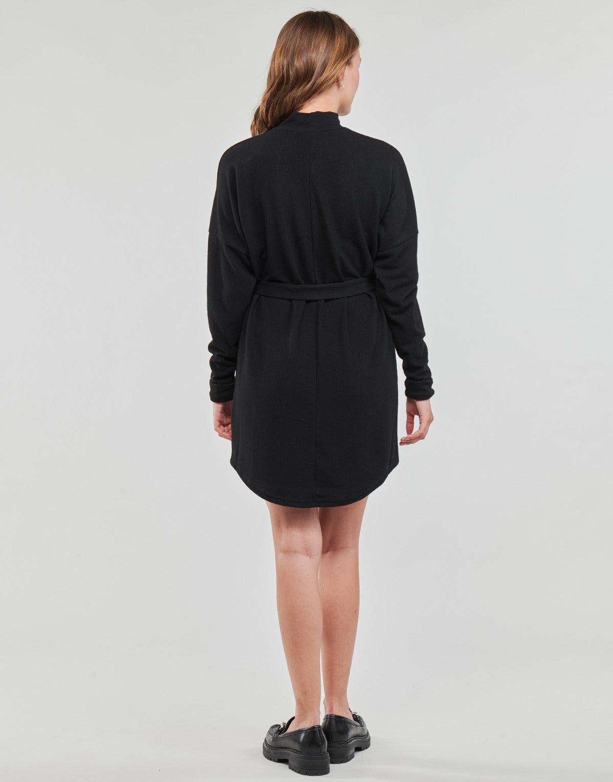 Abito corto Donna Noisy May NMCITY AVA L/S SHORT DRESS NOOS Nero