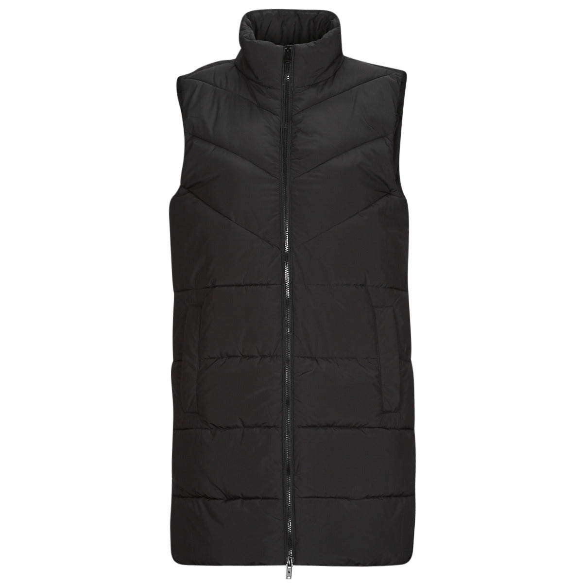 Piumino Donna Noisy May  NMDALCON S/L VEST NOOS  Nero