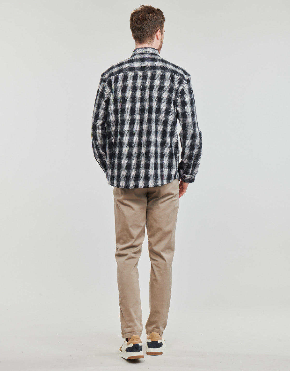 Camicia a maniche lunghe Uomo Selected SLHLOOSEMASON-FLANNEL OVERSHIRT NOOS Marine