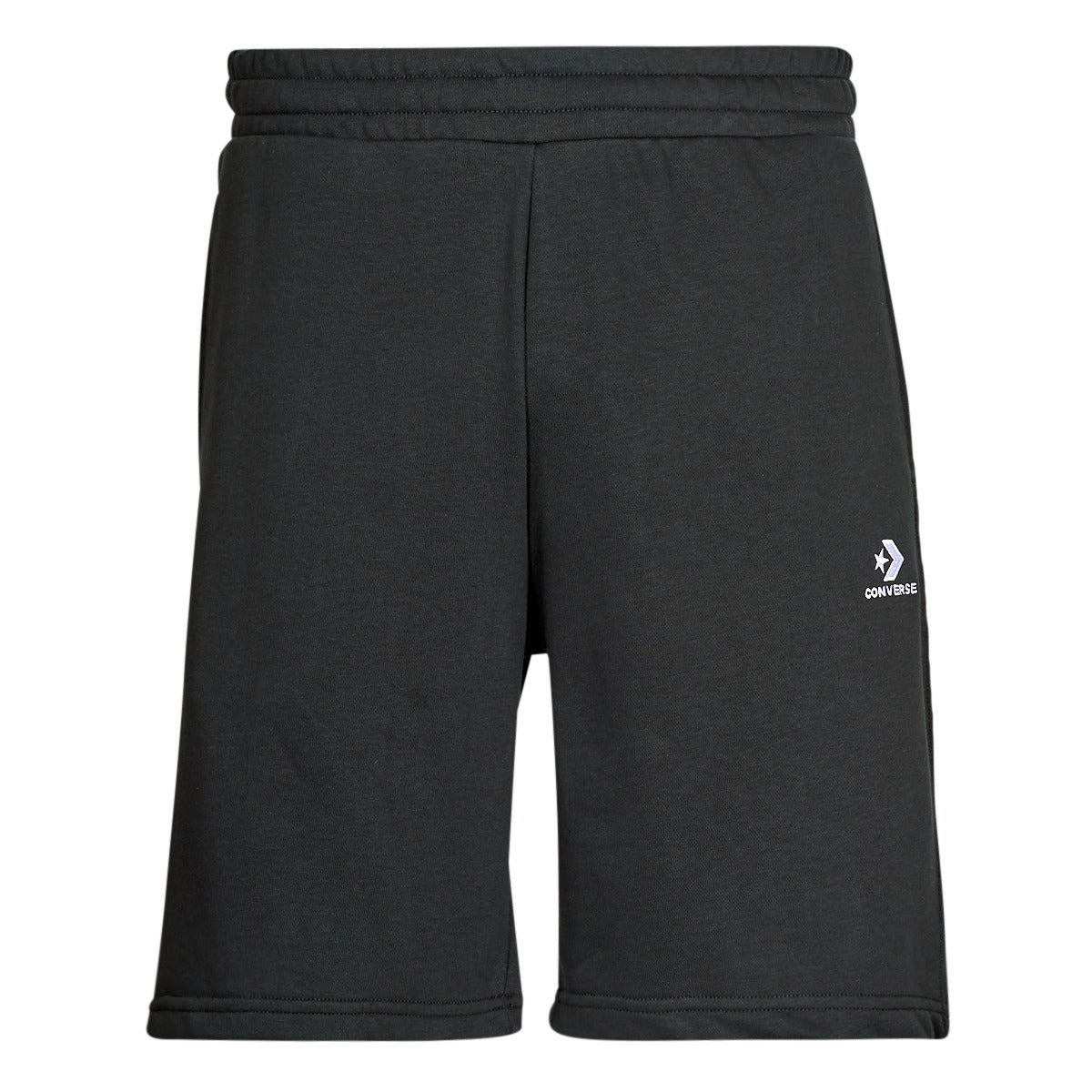 Pantaloni corti Uomo Converse GO-TO EMBROIDERED STAR CHEVRON FLEECE SHORT Nero