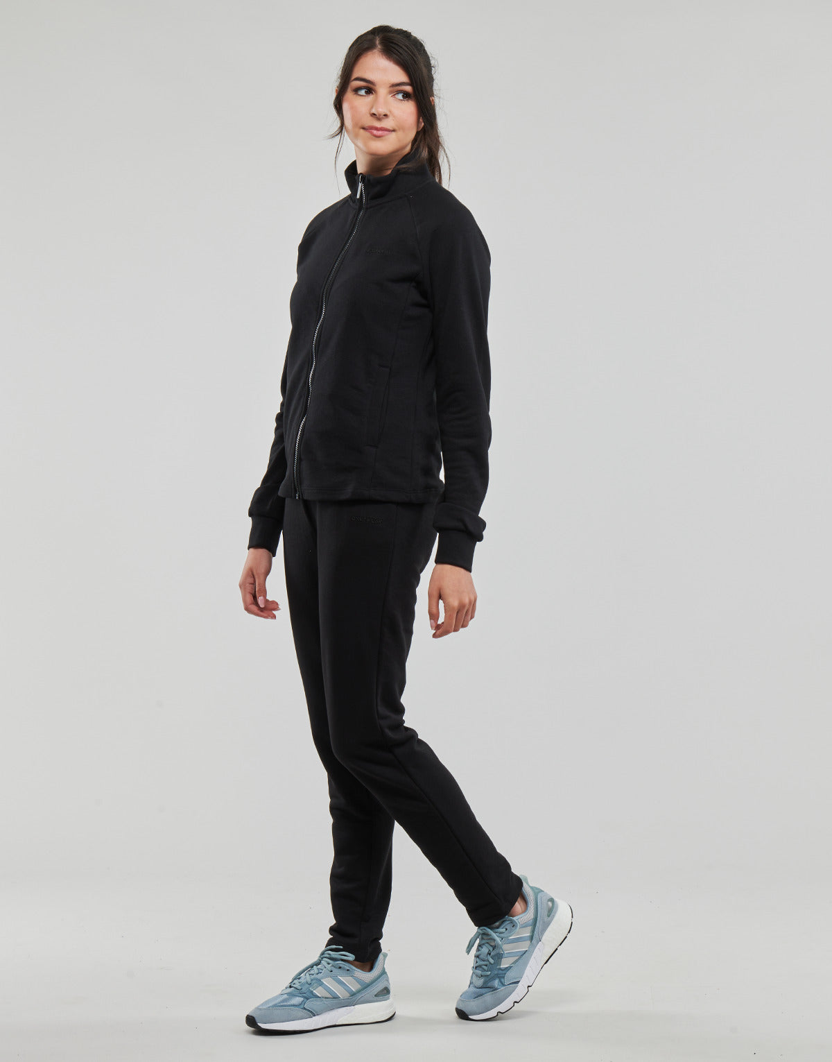 Pantaloni Sportivi Donna Only Play ONPMELINA MW SLIM SWT PNT NOOS Nero