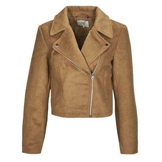Giacca Donna JDY JDYTENNESSEE LEO BIKER JACKET OTW QIQ Marrone