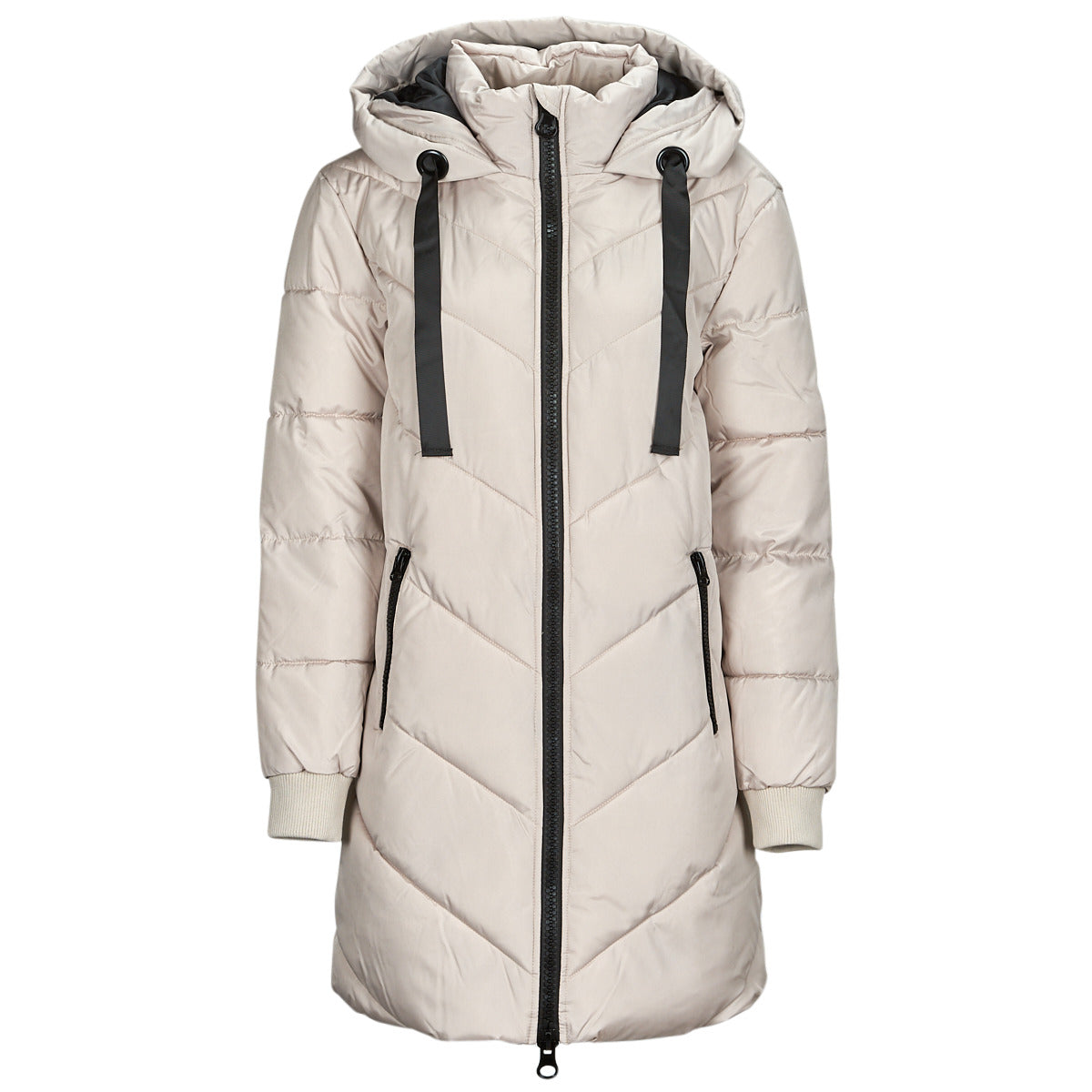 Piumino Donna JDY  JDYSKYLAR PADDED HOOD JACKET OTW NOOS  Beige