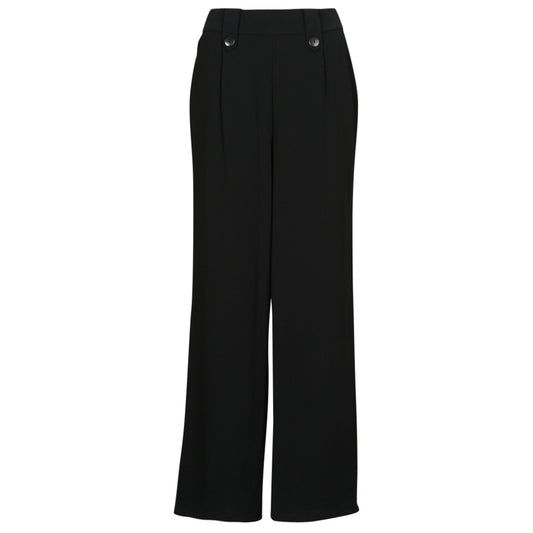 Pantaloni morbidi / Pantaloni alla zuava Donna Only  ONLSANIA BUTTON PANT JRS  Nero