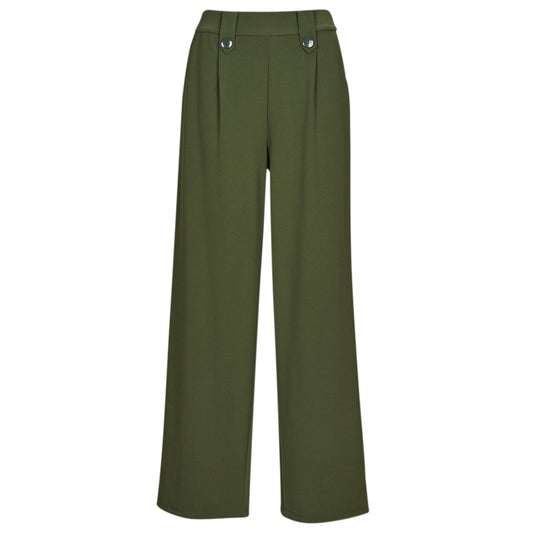 Pantaloni morbidi / Pantaloni alla zuava Donna Only ONLSANIA BUTTON PANT JRS Kaki