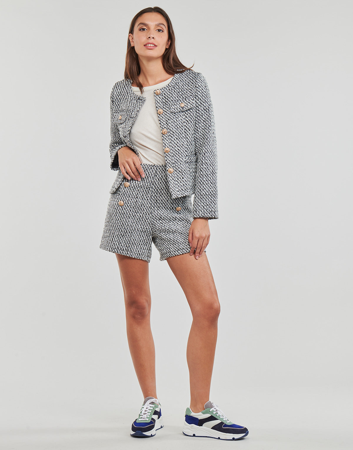 Shorts Donna Moony Mood OLDYN Grigio